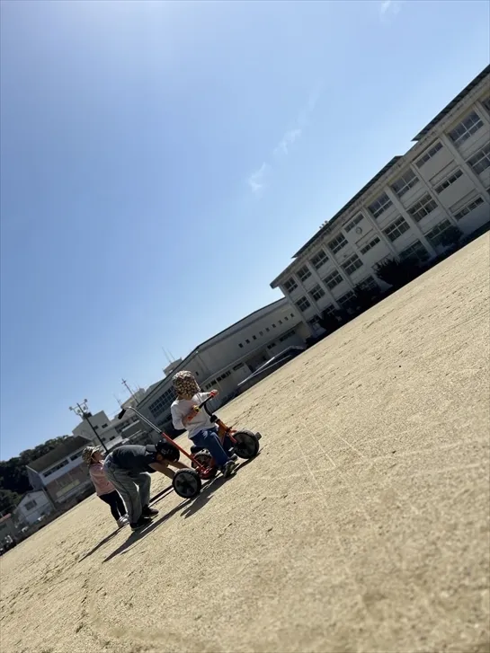 運動場広っ！！