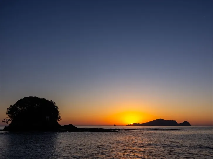 牟岐大島の朝