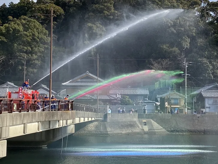 新春恒例の出初式　気持ち新たに…