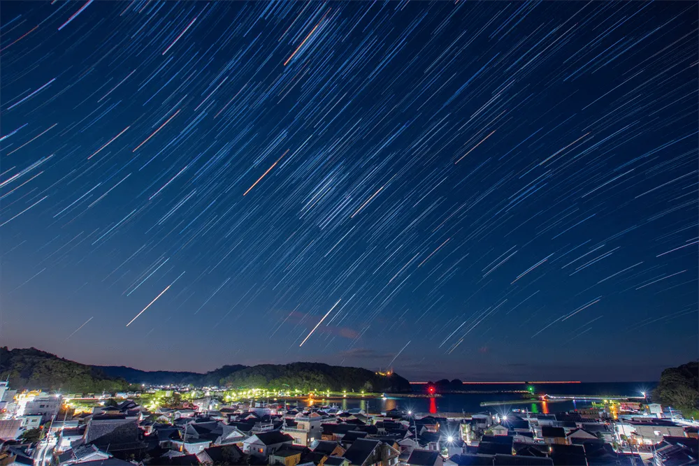晴れた日の星空