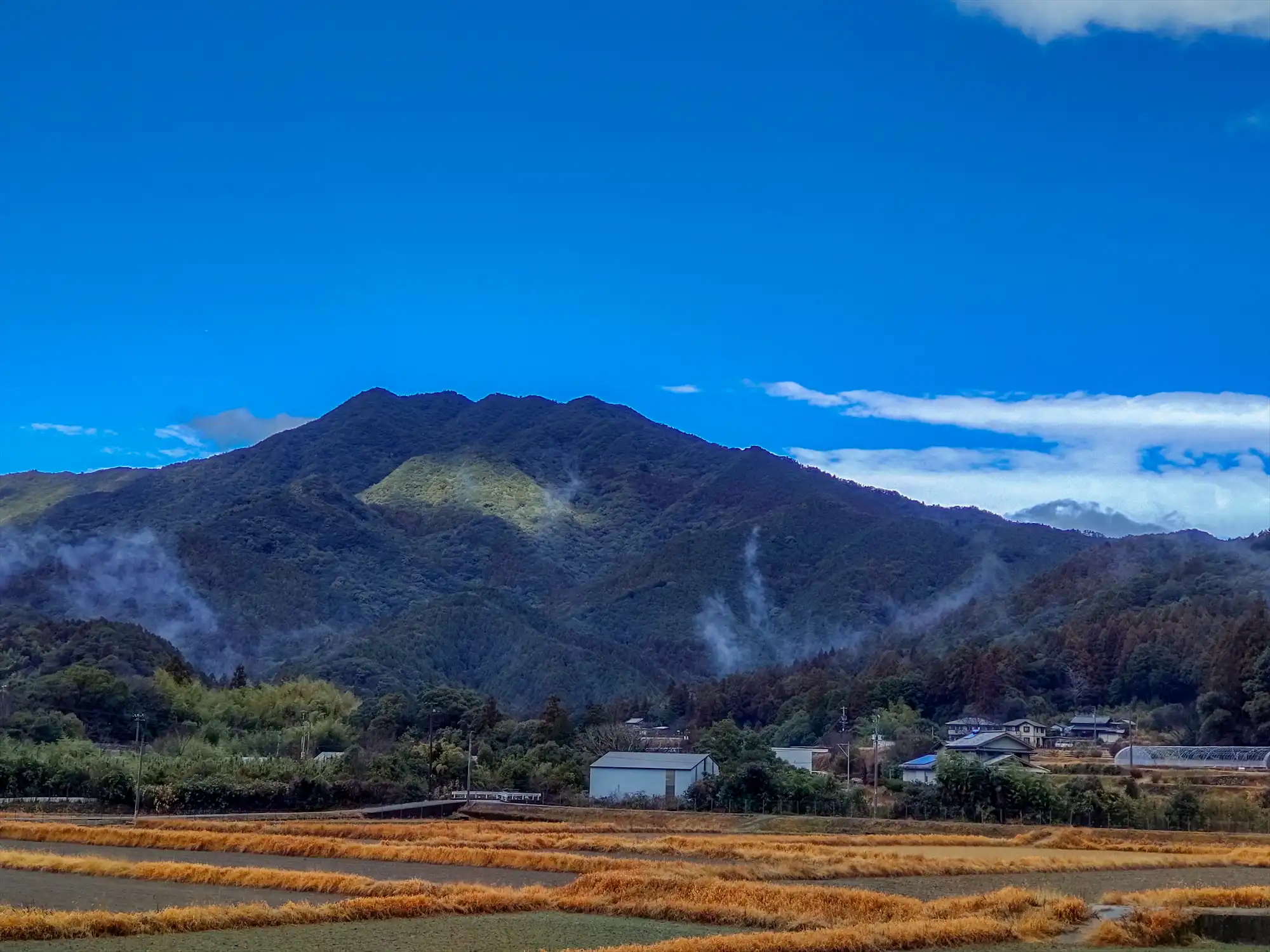雨あがりの五剣山