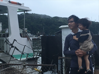 初めて見る大池丸