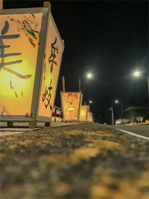 夏の風物詩「あんどん」