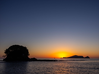 牟岐大島の朝
