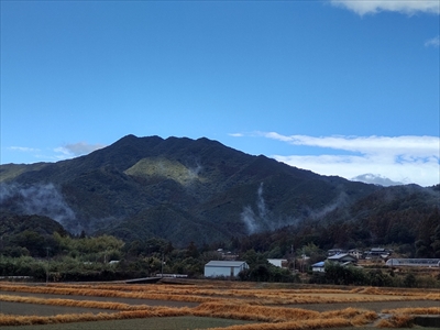 雨あがりの五剣山