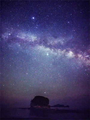 夏の夜空に広がるのは